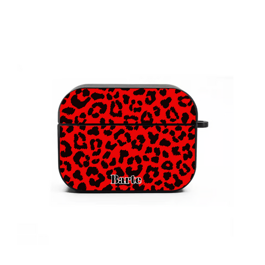 Wild in Red Airpods case