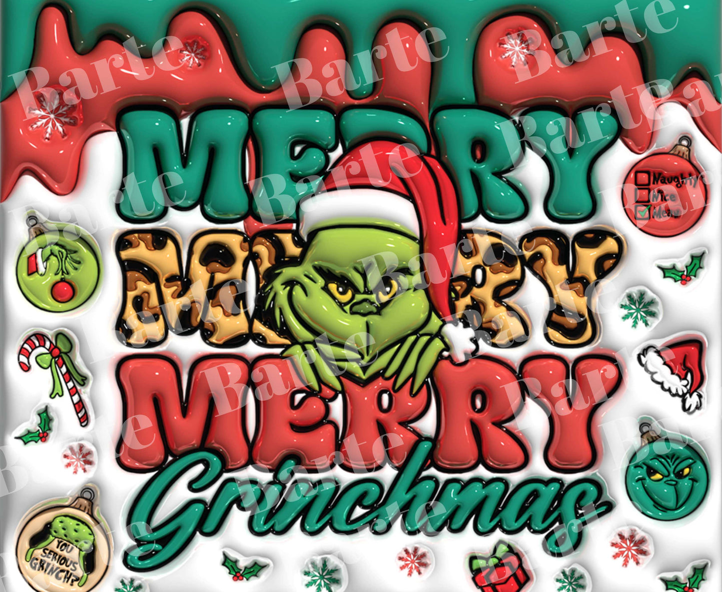 Grinchmas tumbler