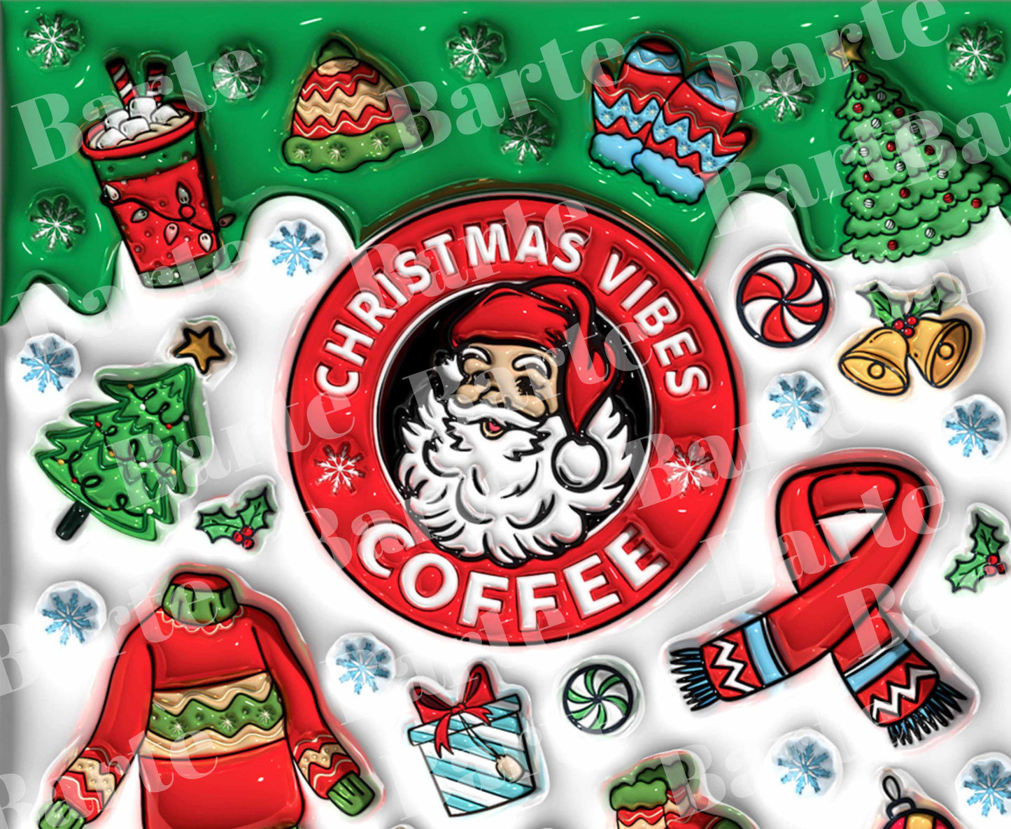 Santa Latte Mood